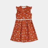 Printed Corduroy Frock (CCF-16)