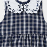 Embroidered Collar Frock (CF-577)