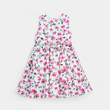 Satin Printed Frock (CF-615)