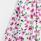 Satin Printed Frock (CF-615)