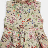 Printed Satin Frock (CF-621)