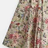 Printed Satin Frock (CF-621)