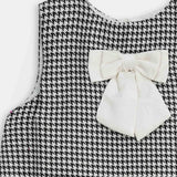 Woolen Houndstooth Dress (CF-623)