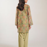 Printed Embellished Kameez With Trousers (DGFS-06)