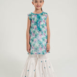 Embroidered Kameez With Gharara (DGFS-11)