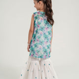 Embroidered Kameez With Gharara (DGFS-11)