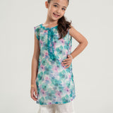 Embroidered Kameez With Gharara (DGFS-11)