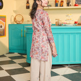 Embroidered Kameez With Slip And Shalwar (DGFS-51)
