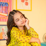 Embroidered Kameez With Slip And Gharara (DGFS-54)