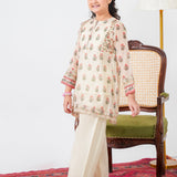Embroidered Kameez With Slip And Trousers (DGFS-56)