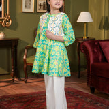 Embroidered Waistcoat With Kurti (DGK-430)