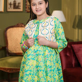 Embroidered Waistcoat With Kurti (DGK-430)