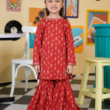Embroidered Kameez With Gharara (DGKS-202)