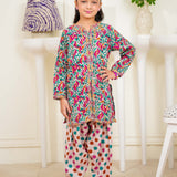 Emb Kameez With Balloon Shalwar (DGKS-233)