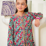 Emb Kameez With Balloon Shalwar (DGKS-233)