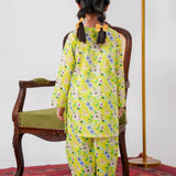 Printed Kameez And Tulip Shalwar (DGKSB-72)