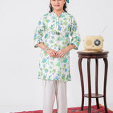 Printed Kameez With Shalwar (DGKSB-84)
