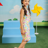 Printed Blouse With Shorts (DGWS-17)