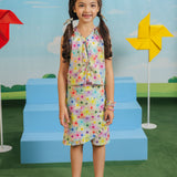 Printed Blouse With Shorts (DGWS-17)