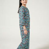 Printed Blouse With Trousers (DGWS-20)