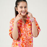 Printed Blouse With Trousers (DGWS-21)