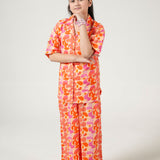 Printed Blouse With Trousers (DGWS-21)