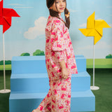 Printed Top With Trousers (DGWS-23)