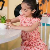 Printed Top And Skirt (DGWS-24)