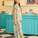 Printed Top With Trousers (DGWS-29)