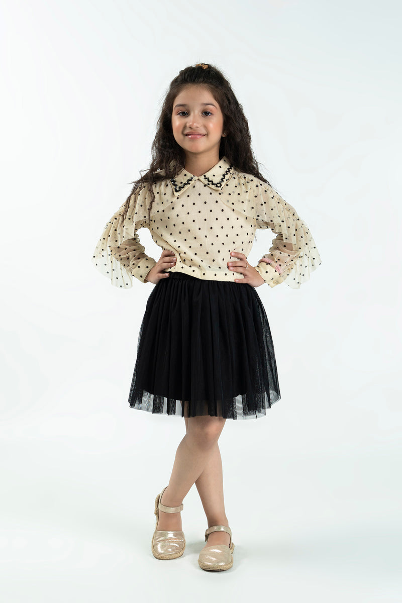 Embellished Top & skirt (MMB-S35)