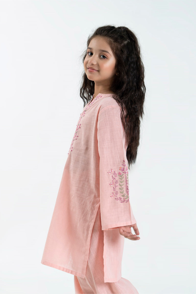 Hand Embroidered Kameez Shalwar (GSKH-14)