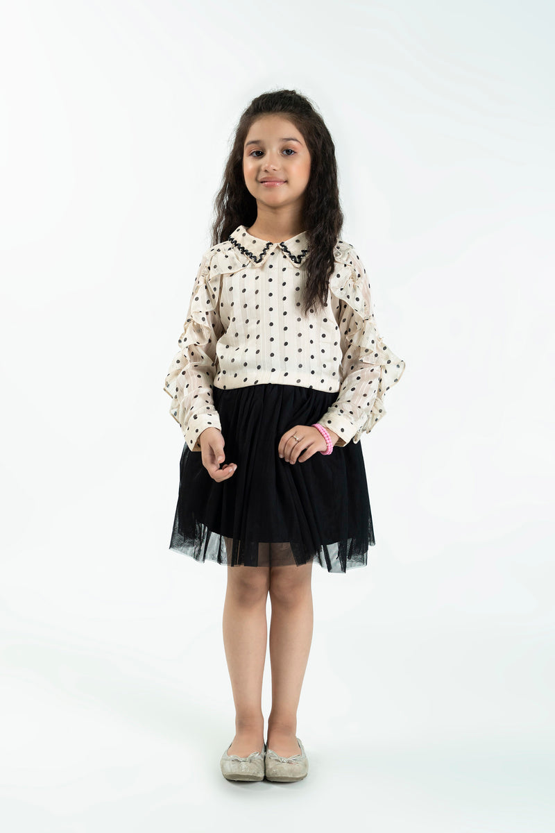 Embellished Top & skirt (MMB-S35)