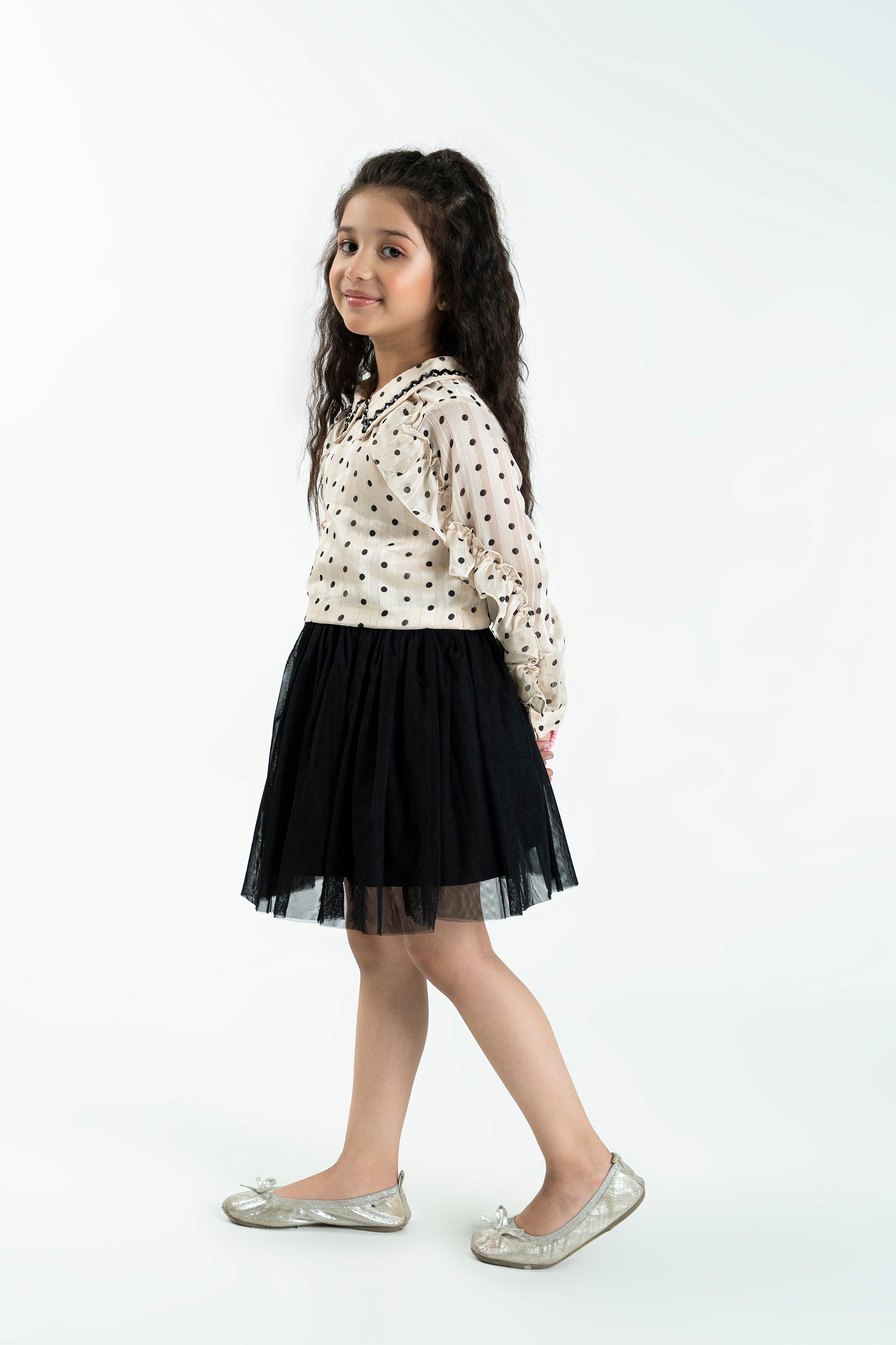 Embellished Top & skirt (MMB-S35)