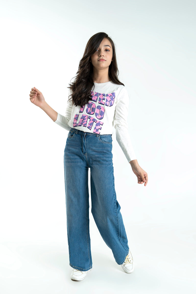 WIDE LEG HIGH WAISTED PANTS (SSGD-136)