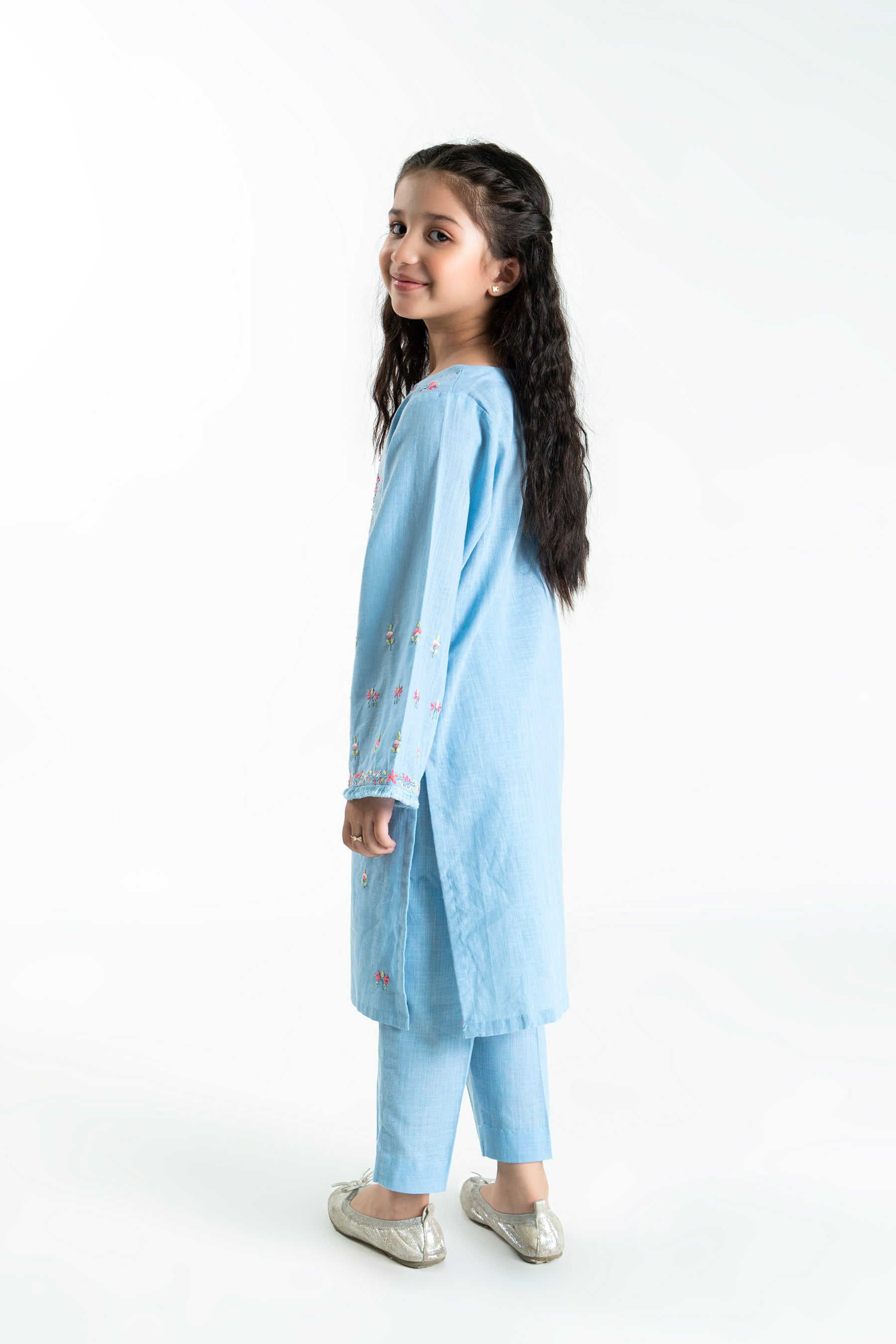 Hand Embroidered Kameez Trousers (GSKH-15)