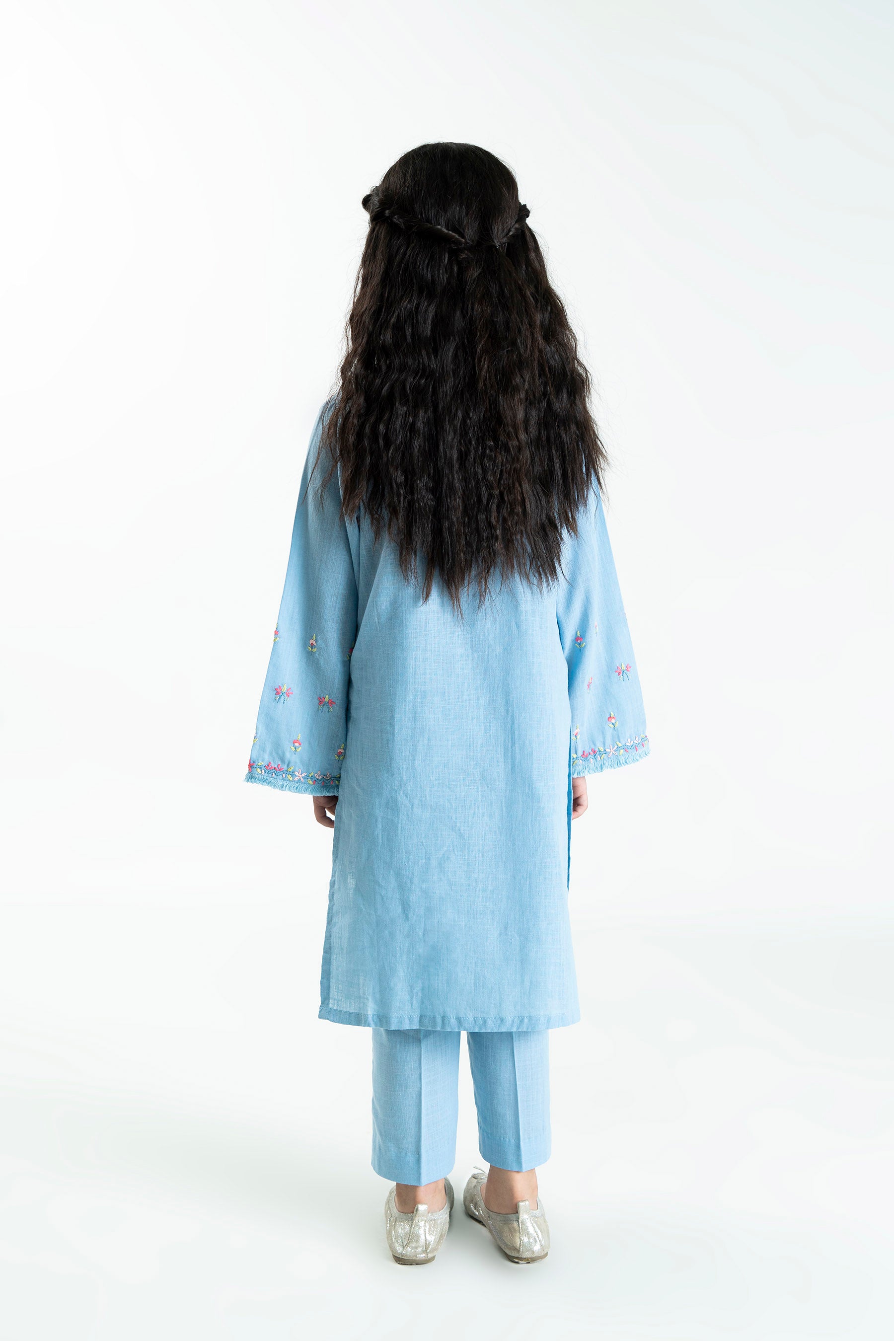 Hand Embroidered Kameez Trousers (GSKH-15)