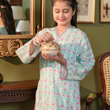 Embroidered Kameez And Embroidered Shalwar (DGKS-218)