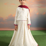 Embroidered Choli With Print Embroidered Lehnga Along With Contrast Color Lehnga. (EFDP-01)