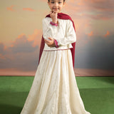 Embroidered Choli With Print Embroidered Lehnga Along With Contrast Color Lehnga. (EFDP-01)