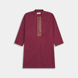 Embroidered Jacquard Kurta (FBK-943)