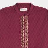 Embroidered Jacquard Kurta (FBK-943)