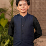 Kurta, Waistcoat & Trousers (FBSKW-888)