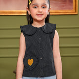 Embroidered Yarn Dyed Top (GBL2-01)
