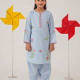 Emb Shirt And Shalwar (GKS2-07)