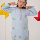 Emb Shirt And Shalwar (GKS2-07)