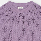 Girls Crocheted Sweater With Bow (GMMS-220)