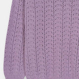 Girls Crocheted Sweater With Bow (GMMS-220)