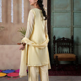 Embellished Kameez, Trousers & Dupatta (GPW-1089)