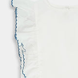 Embroidered Shorts With Blouse (GSH-158)
