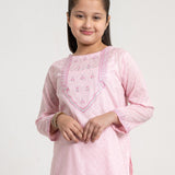 Embroidered Kameez With Trousers & Slip (GSK-536)